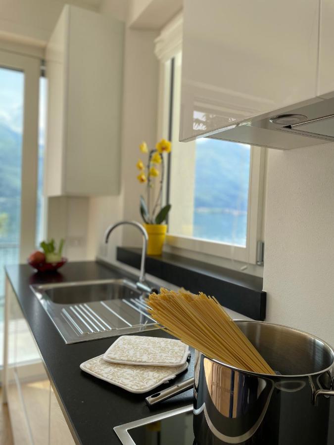 Appartamento Riviera Cremia Bagian luar foto